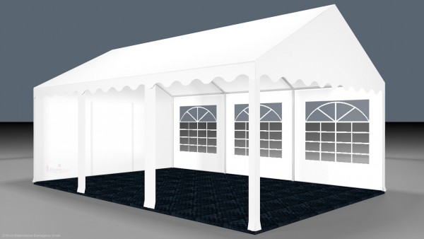 Partyzelt 4x6m - mit Boden