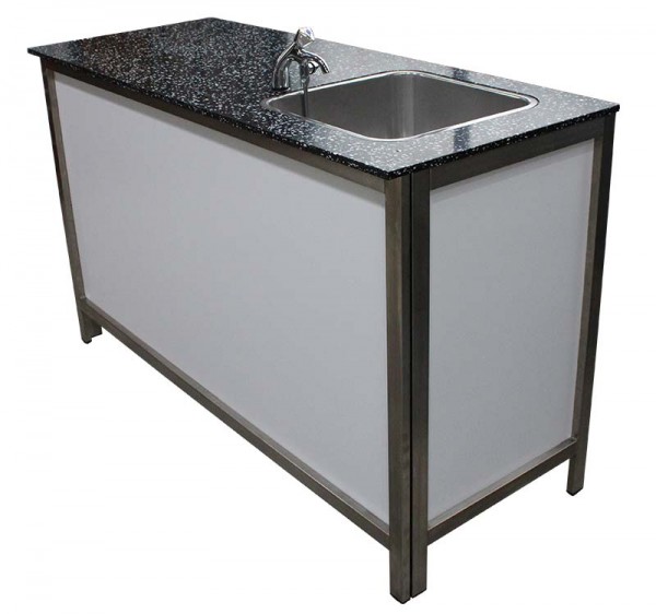 Getränketheke mit Spülbecken