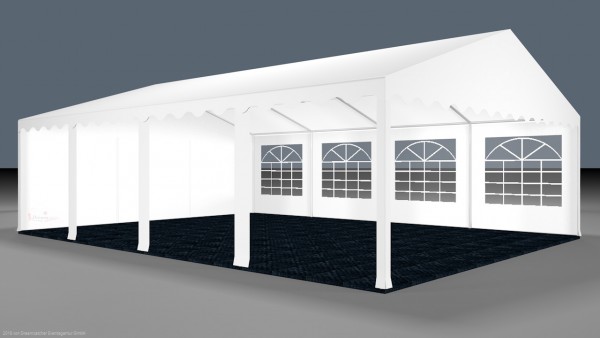 Partyzelt 6x8m - mit Boden