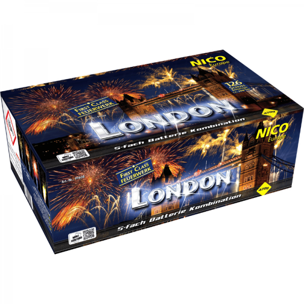 Batteriefeuerwerk London