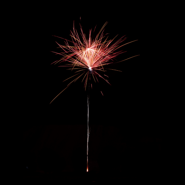 Batteriefeuerwerk London