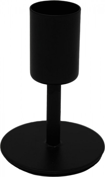 Kerzenständer, schwarz