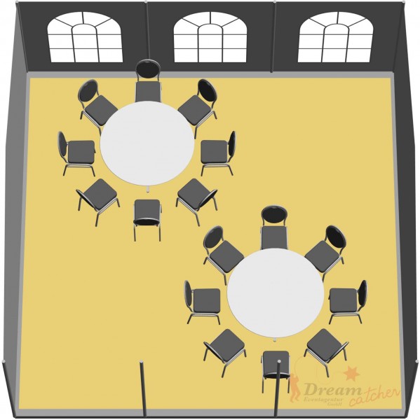 Partyzelt 6x6m