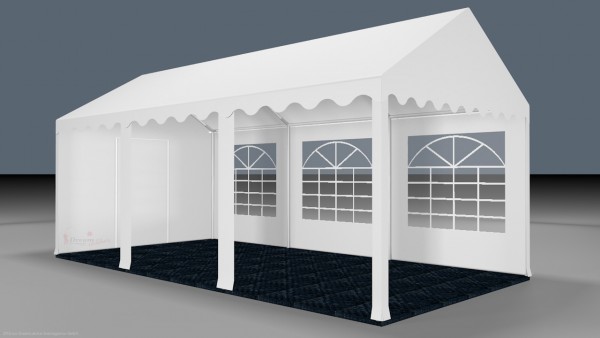 Partyzelt 3x6m - mit Boden