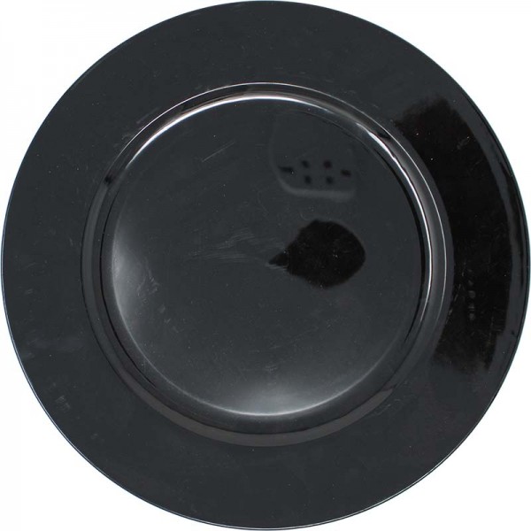 Platzteller Ø33cm - schwarz