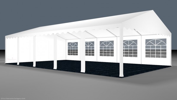 Partyzelt 6x10m - mit Boden