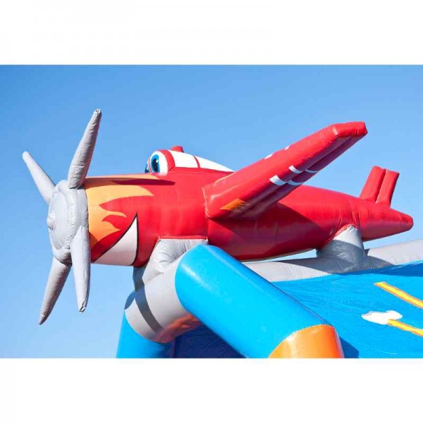 Hüpfburg Flugzeug