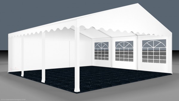 Partyzelt 6x6m - mit Boden