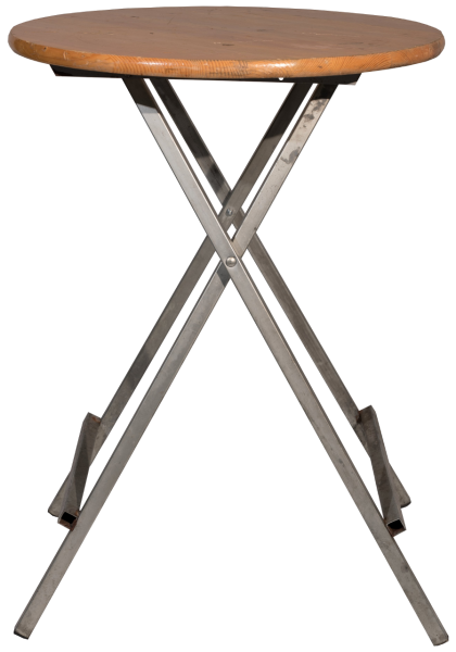 Stehtisch Ø80cm - Holz