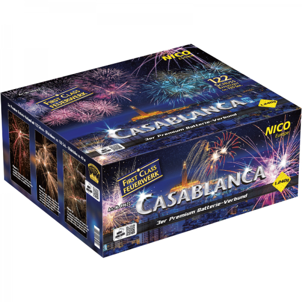 Batteriefeuerwerk Casablanca